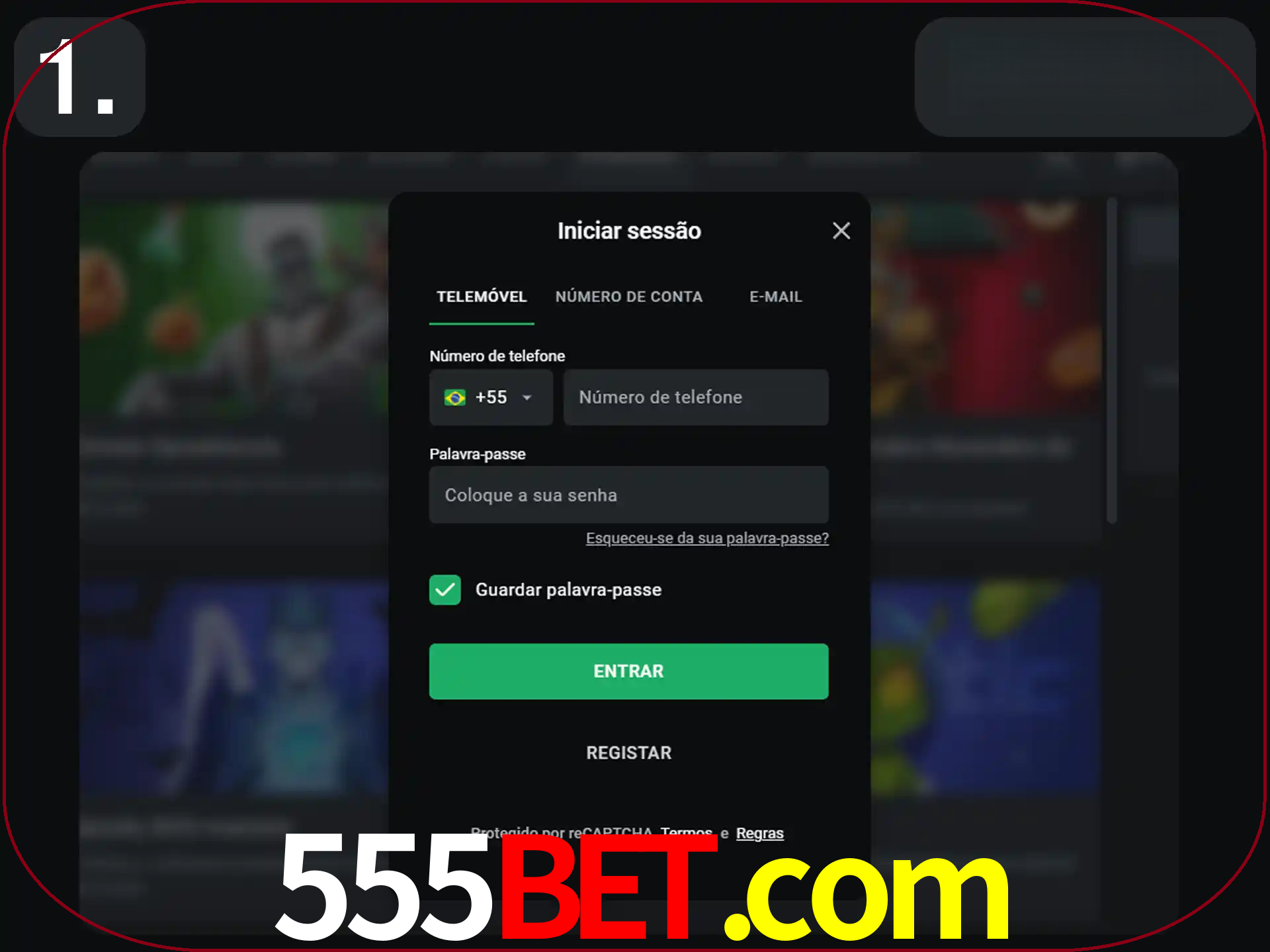Acesse o site.